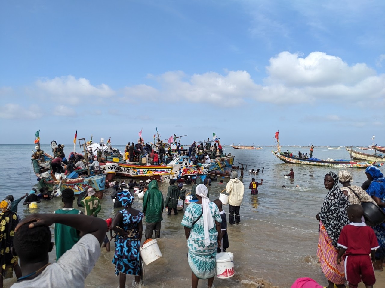 Image Arrivée des pêcheurs à Mbour